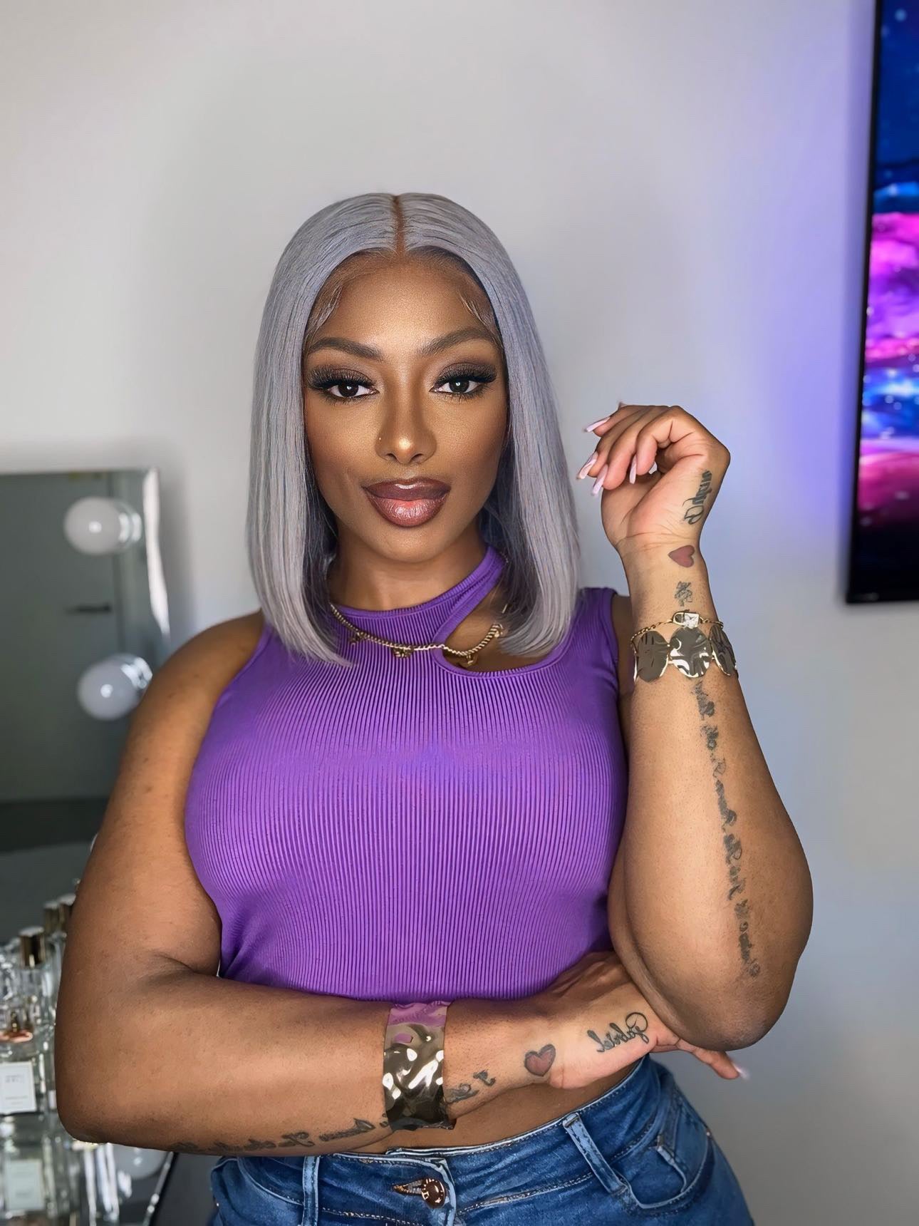 Peruca Kardashian– Full Lace com Cola