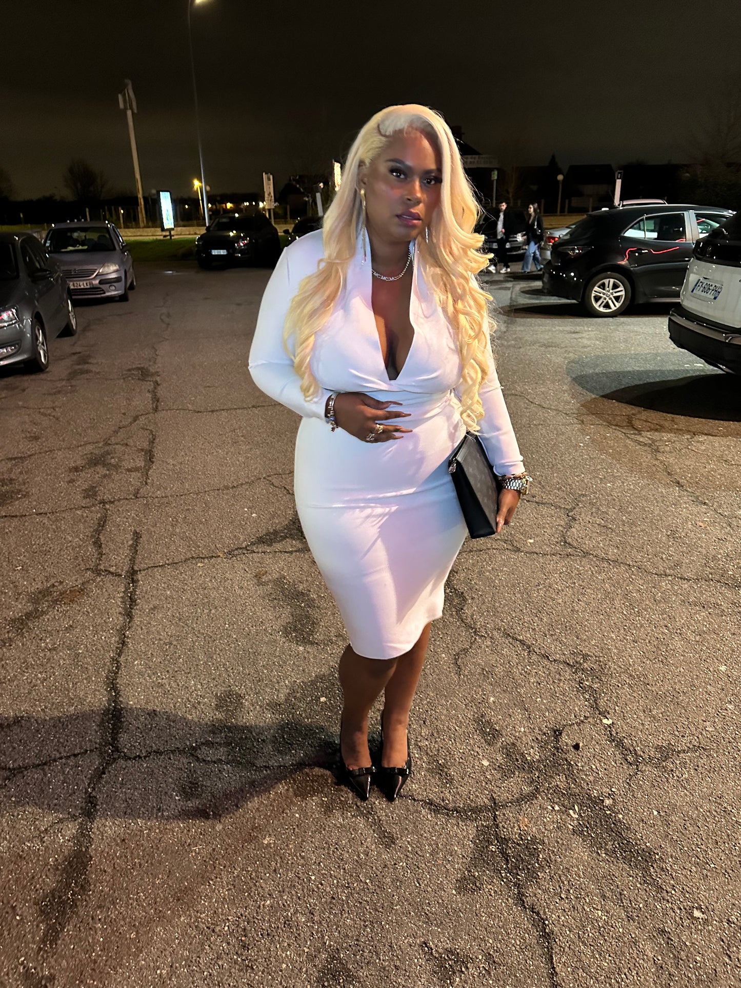 Peruca Branca de Neve– Full Lace com Cola