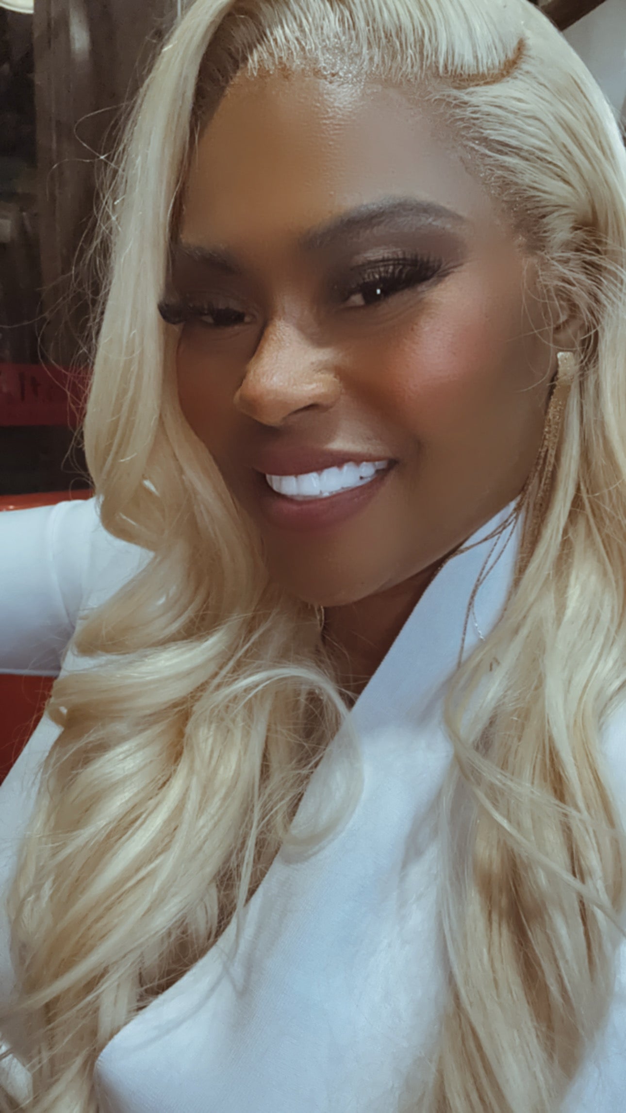 Peruca Branca de Neve– Full Lace com Cola