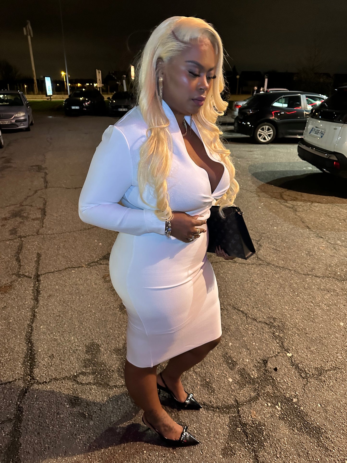 Peruca Branca de Neve– Full Lace com Cola