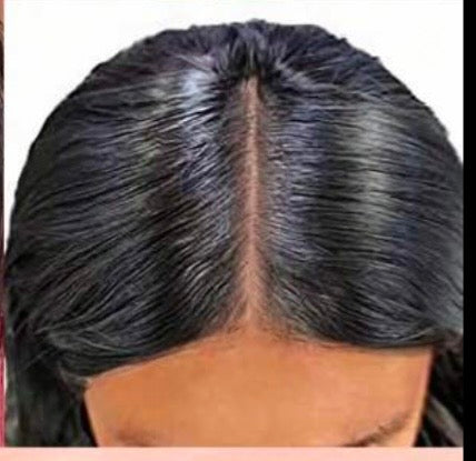 Peruca V-part Curly