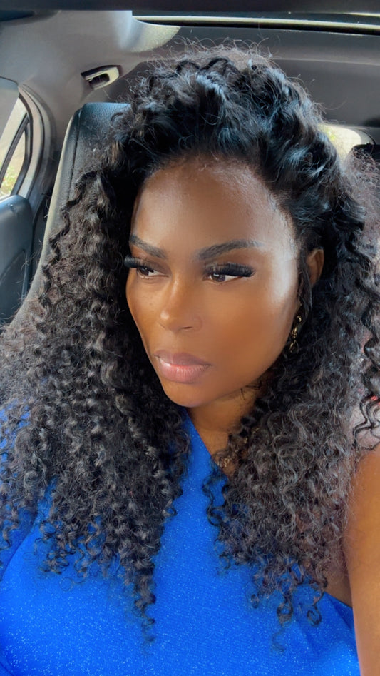 Peruca Poderosa– Lace Frontal HD  13*6 100% Cabelo Humano