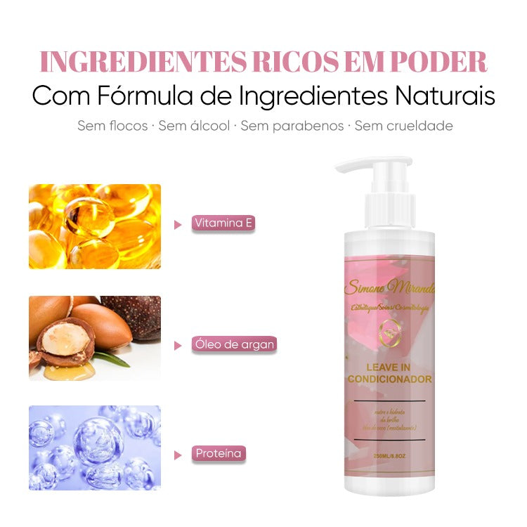 Coconut Leave-In Conditioner – No-Rinse Hydration