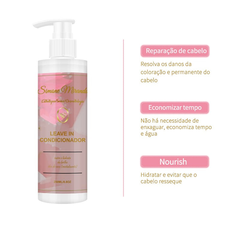 Coconut Leave-In Conditioner – No-Rinse Hydration