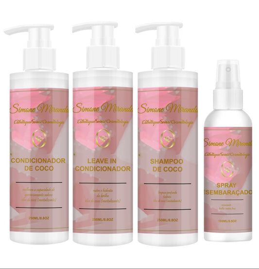 Kit Capilar 4 produtos – Hidratação e Nutrição máxima