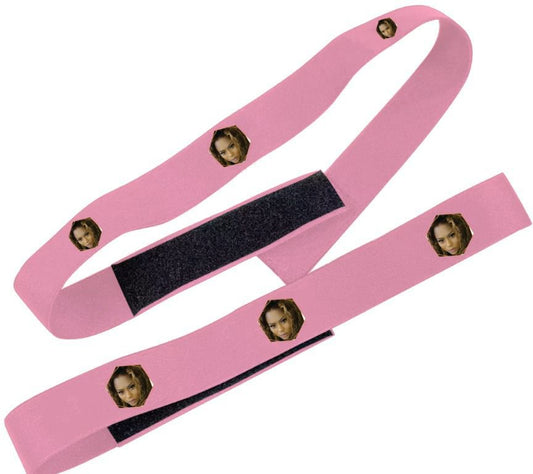 Bandeau en satin de fixation