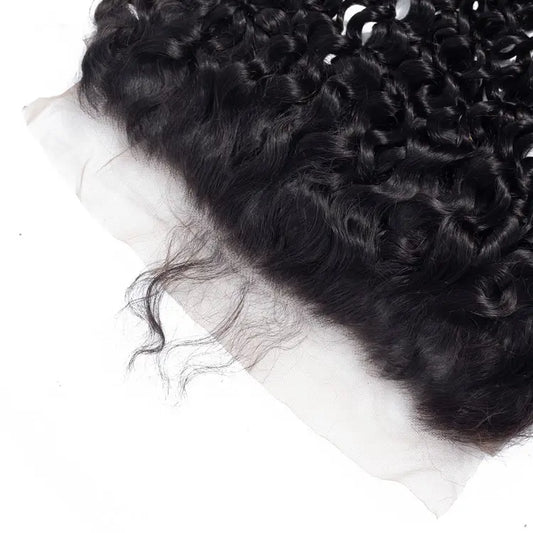 Closure Frontal 13x4 – Natural Finish for Weaves and Wigs