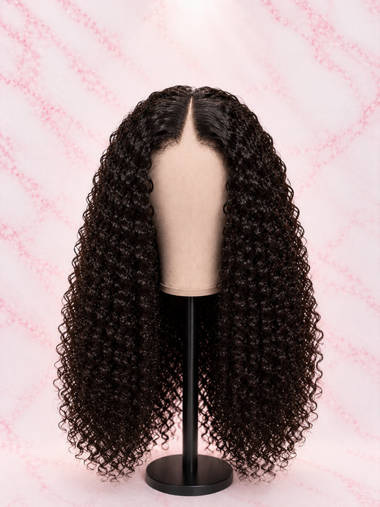 Peruca V-part Curly