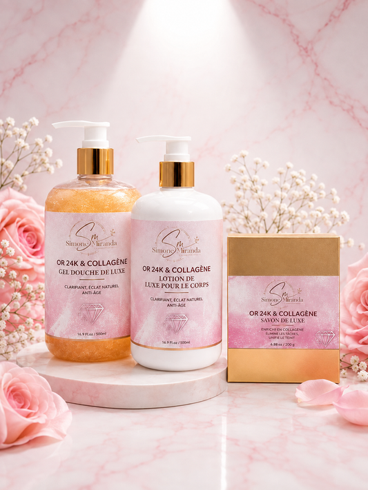 Gamme corps complet or et collagène